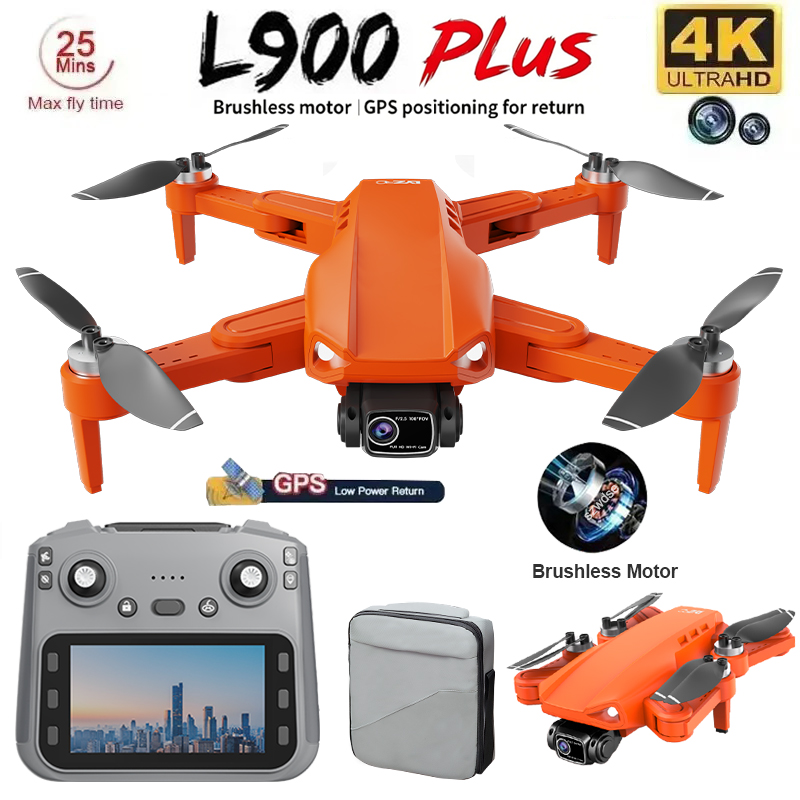 Drone Camera Night Vision - Drone L900 Plus 4K Professional 5G