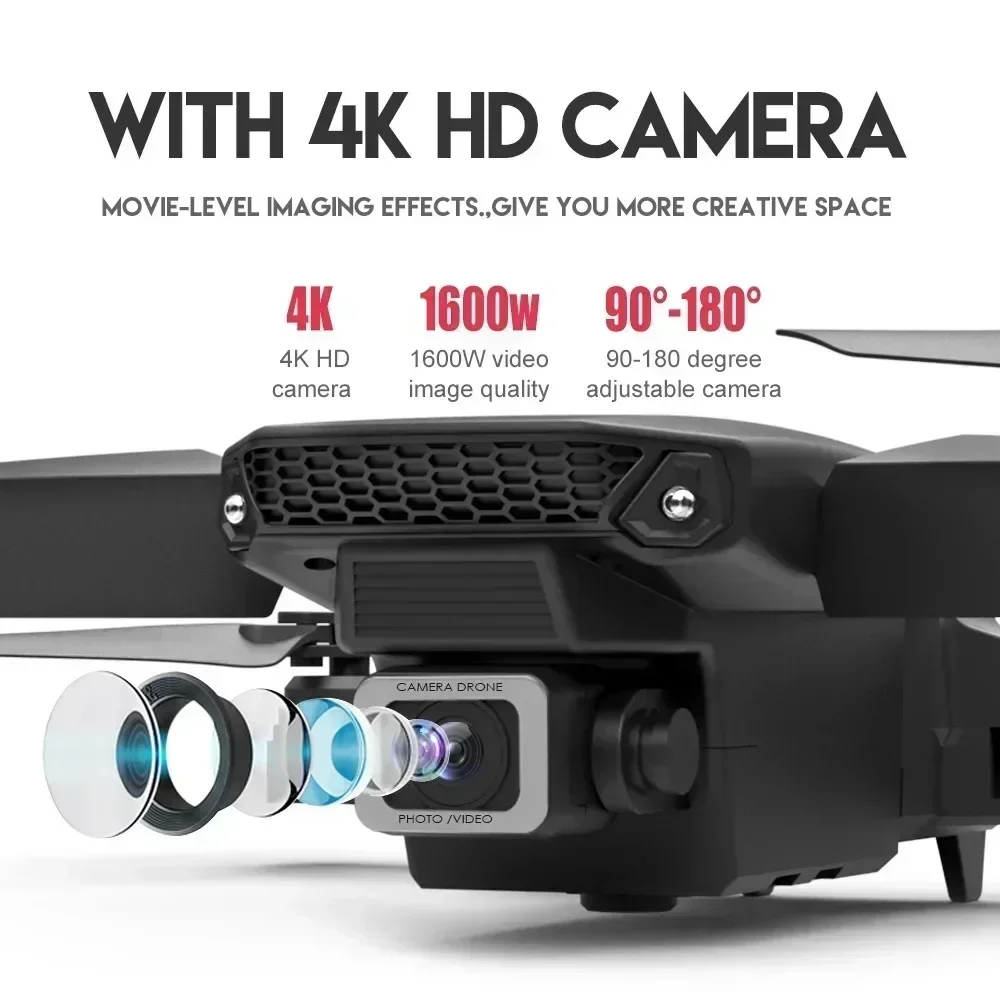 E88 Pro WIFI FPV Drone Wide An - Drone Camera Professional review and price