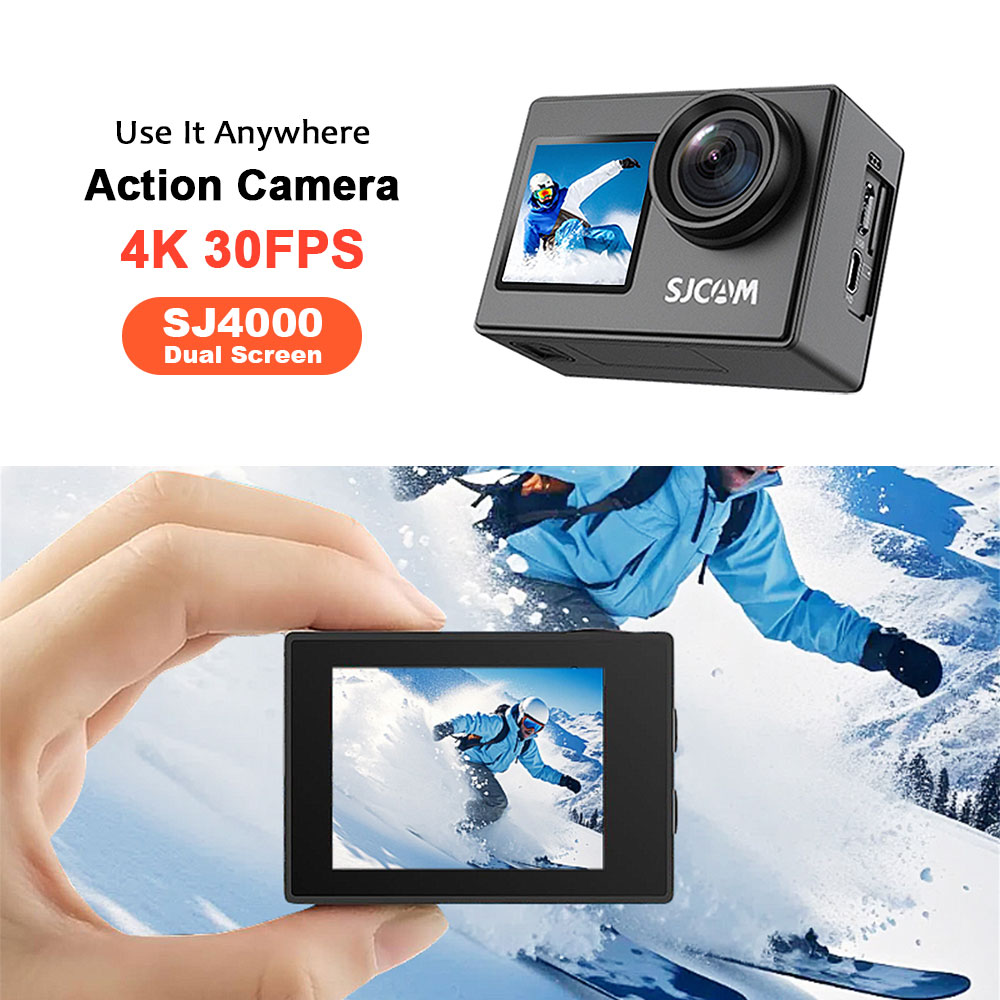 SJCAM SJ4000 4K/30 fps Action  - Drone Camera Action review and price